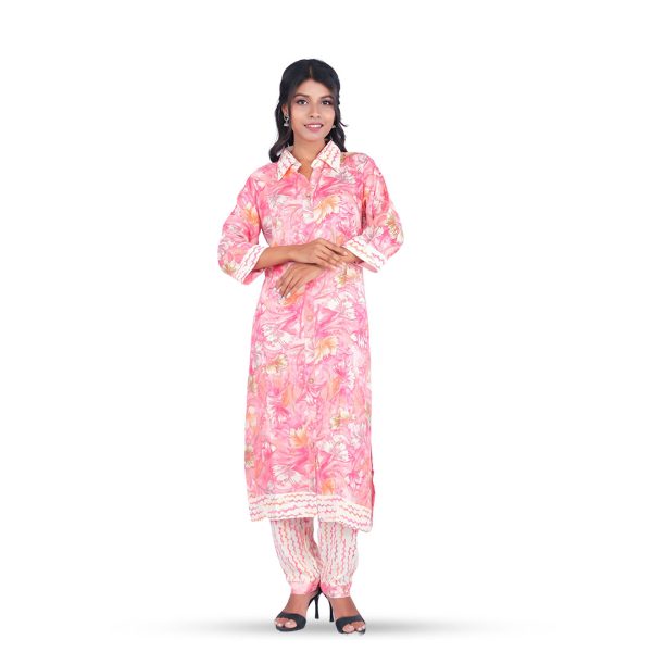 Chic Floral Co-Ord Set for Effortless kurta