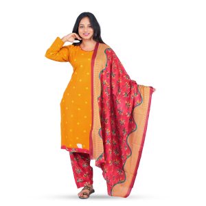 3PIECE PATIALA SET WITH DOPATTA